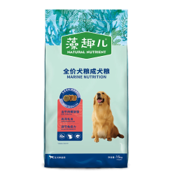 麦富迪 藻趣儿系列 牛肉螺旋藻通用成犬狗狗干粮 15kg