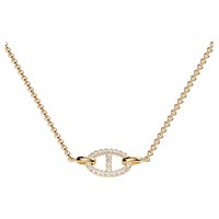 APM Monaco 金黄色Maille Marine项链猪鼻子生日礼物