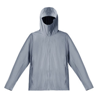 京东京造 防紫外线 柔雾蓝 2XL 男士防晒衣