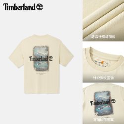 Timberland 官方男装短袖T恤夏季新款休闲舒适透气宽松A5STQ