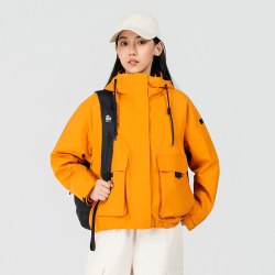 思凯乐 户外冲锋衣女男新款秋冬加厚三合一防风抓绒内胆登山服外套
