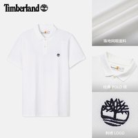 移动端：Timberland 官方男装短袖POLO衫新款商务通勤休闲透气|A24H2