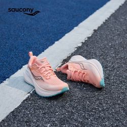 saucony 率途跑步鞋MARSHAL夏季稳定支撑训练女款跑鞋多巴胺