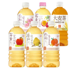 果子熟了 无糖果味茶苹果茉莉香柚观音白桃观音900ml*6瓶