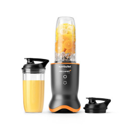 Nutribullet Ultra x McLaren F1 Team Blender,带三苯甲烷杯的冰沙机,700/900毫升,静音技术,脉冲功能,紧凑设计,外带盖子,1200瓦,灰色 (NB1206GO-MC)