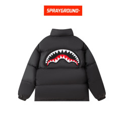 SPRAYGROUND 鲨鱼嘴羽绒服夹克时尚宽松保暖加厚羽绒服JM WD941307