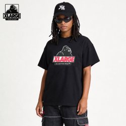 XLARGE 美式复古纯棉圆领短袖男女T恤2026年夏季新款半袖亲肤透气