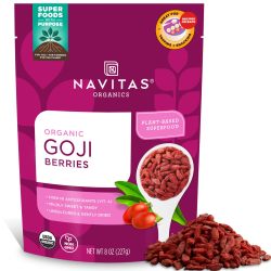 Navitas Organics 有机枸杞干 喜马拉雅野生枸杞 USDA有机认证 富含维生素A 纯素