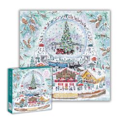 GALISON 阿尔卑斯雪景拼图500片益智玩具休闲游戏儿童生日礼物