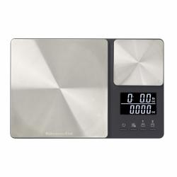 KitchenAid 凯膳怡 双平台厨房电子秤 食品秤家用烘焙高精度 5kg 0.1g/0.01g