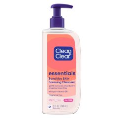 Clean &amp; Clear 泡沫洁面乳 洗面奶 控油祛痘 甘油保湿 温和清洁 236ml