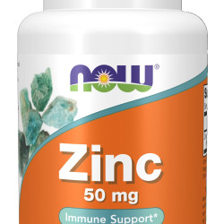 NOW 诺奥 葡萄糖酸锌 50mg 增强免疫力 进口保健品 100片