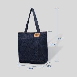 Levi's Levis李维斯牛仔包帆布包托特包女生帆布袋单肩包包