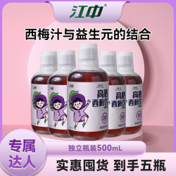 江中 西梅汁正品升级负担救星大餐益生菌高膳浓缩加强版