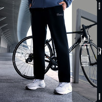 李宁 运动裤男加绒跑训系列时尚常规简约休闲运动长裤AYKT635-B品