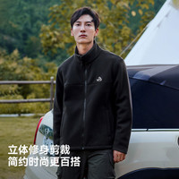 伯希和 抓绒衣摇粒绒外套男春秋冲锋内胆夹克115110021卡S