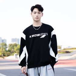 潮流宽松休闲男装时尚上衣百搭运动情侣爆款韩版长袖春秋卫衣2026