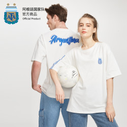 ALL STAR PARTNER 阿根廷国家队官方商品丨阿根廷蓝白潮流T恤 高端发泡工艺