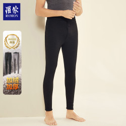 罗蒙 男款新品3A抑菌加绒加厚保暖裤BNK1104