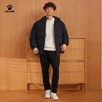 卡尔美 冬季短款运动棉服 保暖加厚宽松 男女同款