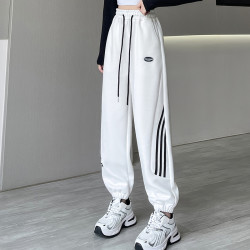 XVRV2026新品卫裤束脚裤经典宽松透气休闲时尚百搭裤子