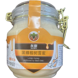 永富 黑蜂椴树雪蜜500g椴树