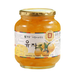 Quannan 韩国进口全南蜂蜜柚子饮品1000g办公室茶饮蜂蜜柚子茶