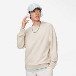 李宁 卫衣男春季运动潮流系列百搭常规套头无帽卫衣AWDU029--B品