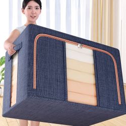 加厚被子收纳袋子大容量家用装衣服棉被可折叠布艺衣柜整理箱神器
