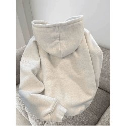 美式520g重磅硬挺卫衣男款春秋oversize慵懒风即墨外套潮牌连帽衫
