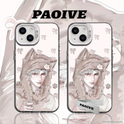 秦彻可爱适用于创意小众苹果16华为一加oppo小米手机防摔壳Paoive