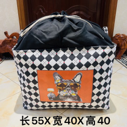 100升横版超大号法斗（带收口）被子收纳袋