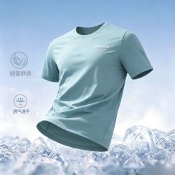 Rock Cloud 轻盈舒适透气男士速干短袖T恤夏日运动健身必备清爽速干T恤