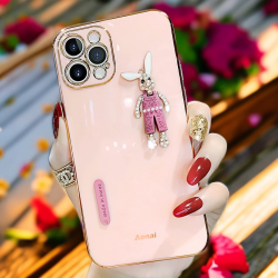 适用苹果11手机壳女款网红iPhone11硅胶防摔软壳全包镜头兔子可爱