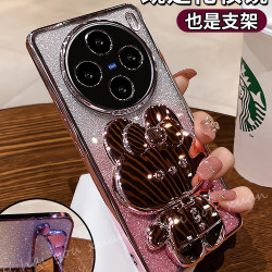 高颜值补妆镜支架适用vivox100手机壳x100spro高级感x100s女款软