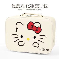便携化妆包女可爱大容量手提箱新款高级感护肤外出旅行品袋收纳盒