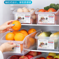 抽屉式冰箱收纳盒厨房食品级水果蔬菜盒冷藏保鲜储存