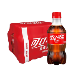 可口可乐 9瓶可口可乐300ML小瓶装网红饮料经典好喝清爽芬达妙芝狐