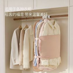 租房党救星压压板衣物收纳袋挂式折叠扩容省空间不伤衣压缩收纳xx