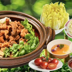 超级香辣牛杂煲双人餐