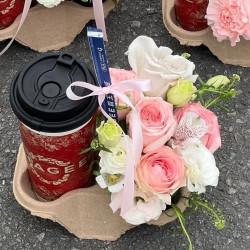 花点时间 入秋奶茶花