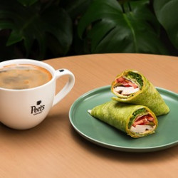 皮爷咖啡 手作大卷饱腹早餐