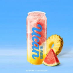 酸奶罐罐 西瓜凤梨气泡鲜果饮