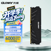 光威 天策 DDR5 6000 24GB CL42 台式机内存条