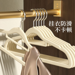 升级版防滑无痕家用轻奢挂钩衣架整理师专