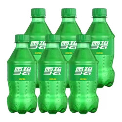 可口可乐 雪碧/芬达经典小瓶装汽水畅饮碳酸饮料300ml*6瓶