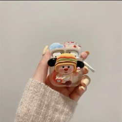 立体可爱网红loopy适用airpodspro2苹果无线蓝牙3代硅胶耳机壳软