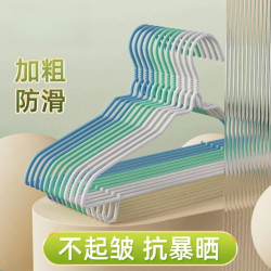 成人衣架松弛感无痕家用防滑衣架挂衣架子晒衣架学生宿舍衣服架