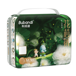 布班迪 山茶花花芯裤纸尿裤 M码 30片