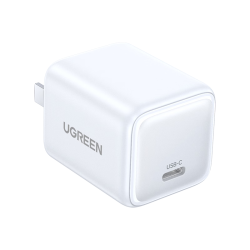 绿联 氮化镓快充 PD20W Type-C接口 白色 充电器